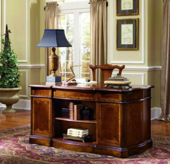 0127 - Executive Desk, Home Office Desk, Wood Desk
