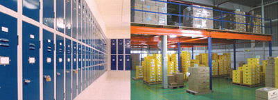 Material Handling Equipment - Lockers - Mezzaninnes